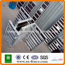 High-efficiency aluminium panel formwork